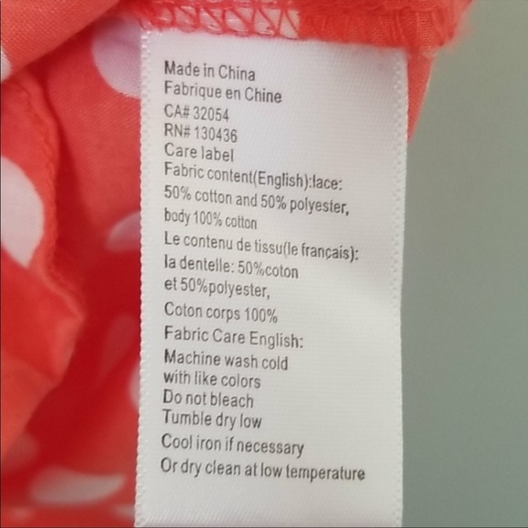 Lili's closet Taylor dots sleep shirt size medium - Picture 5 of 5